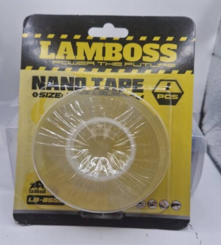 Ruban Adhésif 1.9cmx5m, transparent  Polyvalent – Auto-adhésif, Lavable, Sans Trace